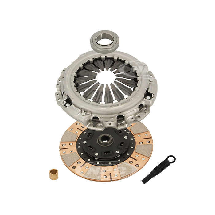 'Push Type' Custom 10" Cushion Button Ceramic Clutch Kit to suit Nissan Skyline R32 / R33 / R34