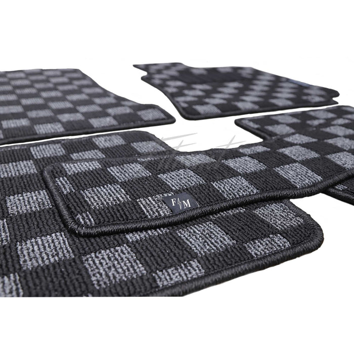 lexus-is200-is300-toyota-altezza-jdm-Retro-checker-floormats2