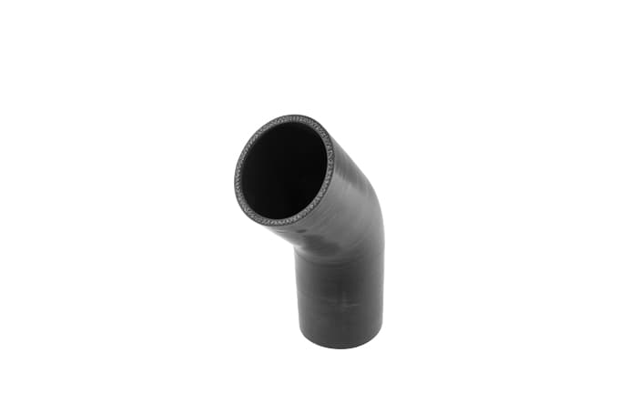 Silicon Hose 45 Elbow 2.50" BLACK