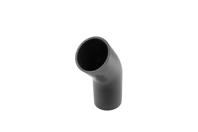 Silicon Hose 45 Elbow 2.75" BLACK