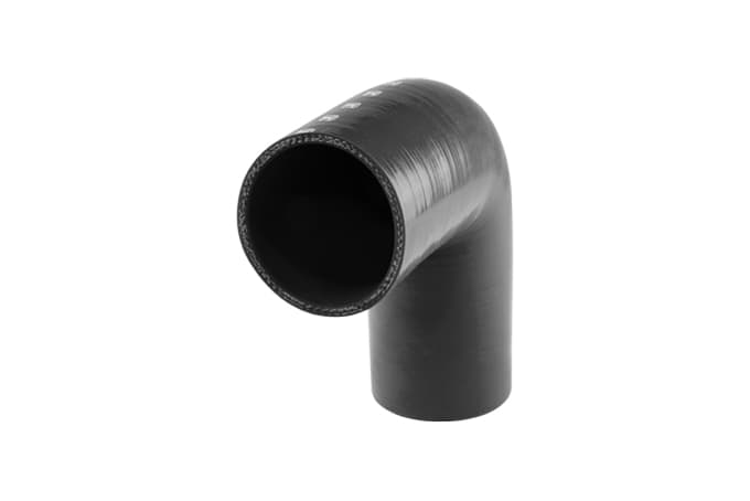 Silicon Hose 90 Elbow 2.75" BLACK