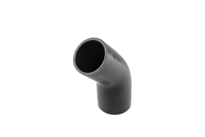 Silicon Hose 45 Reducer Elbow 2.25"-2.50" BLACK