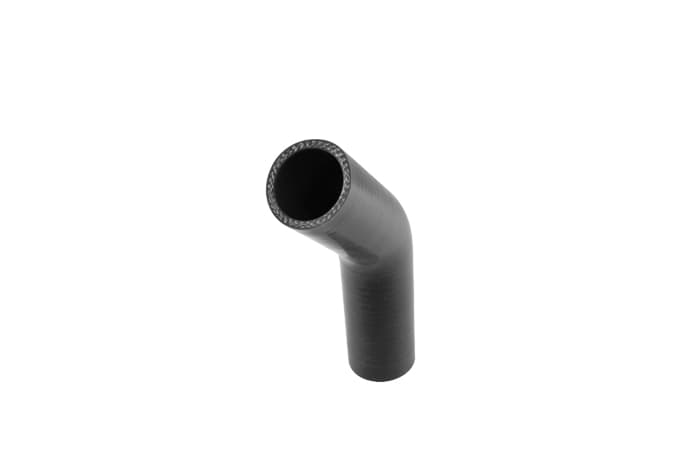 Silicon Hose 45 Elbow 1.50" BLACK