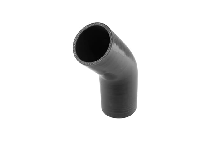 Silicon Hose 45 Reducer Elbow 2.50"-2.75" Black