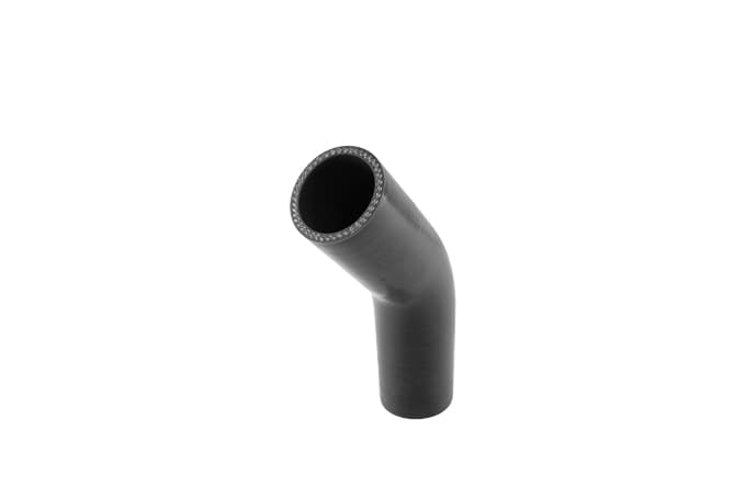 Silicon Hose 45 Elbow 1.75" BLACK