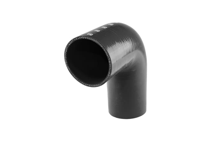 Silicon Hose 90 Elbow 3.00" BLACK