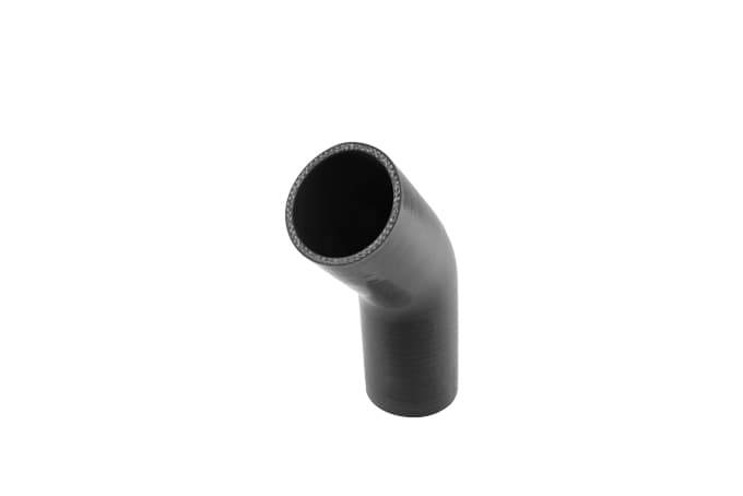 Silicon Hose 45 Elbow 2.25" BLACK