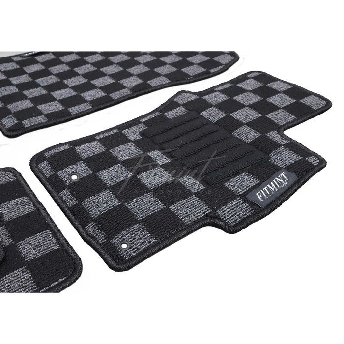 Evolution X / CJ Lancer Checker Floor Mats!