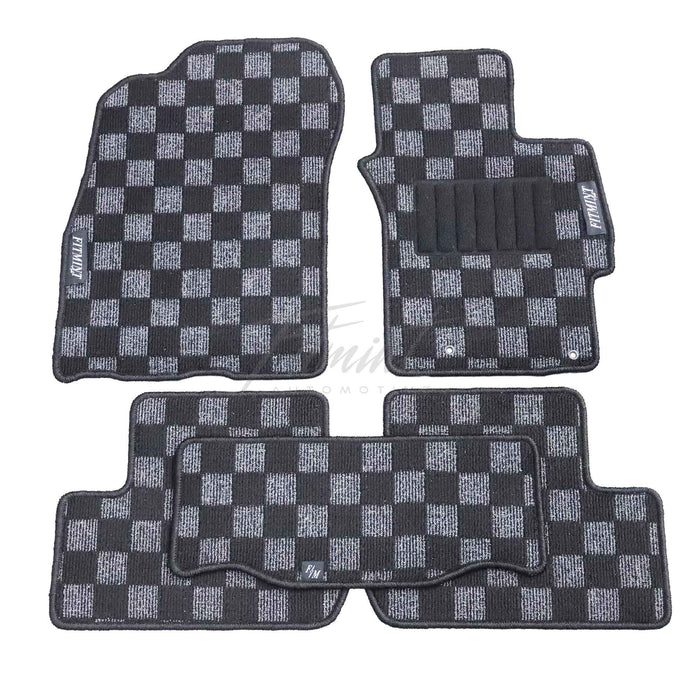 Evolution X / CJ Lancer Checker Floor Mats!