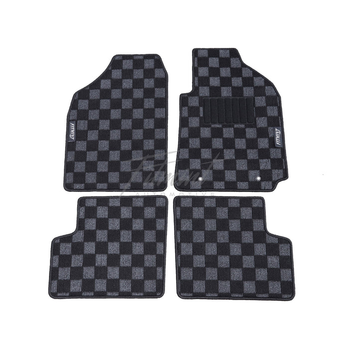 Corolla Sportivo ZZE123 Checker Floor Mats!