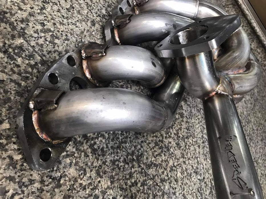 Stainless Tubular SR20 Silvia S13 S14 S15 GREDDY TRUST Mid Mount Replacement TD06 Exhaust Manifold