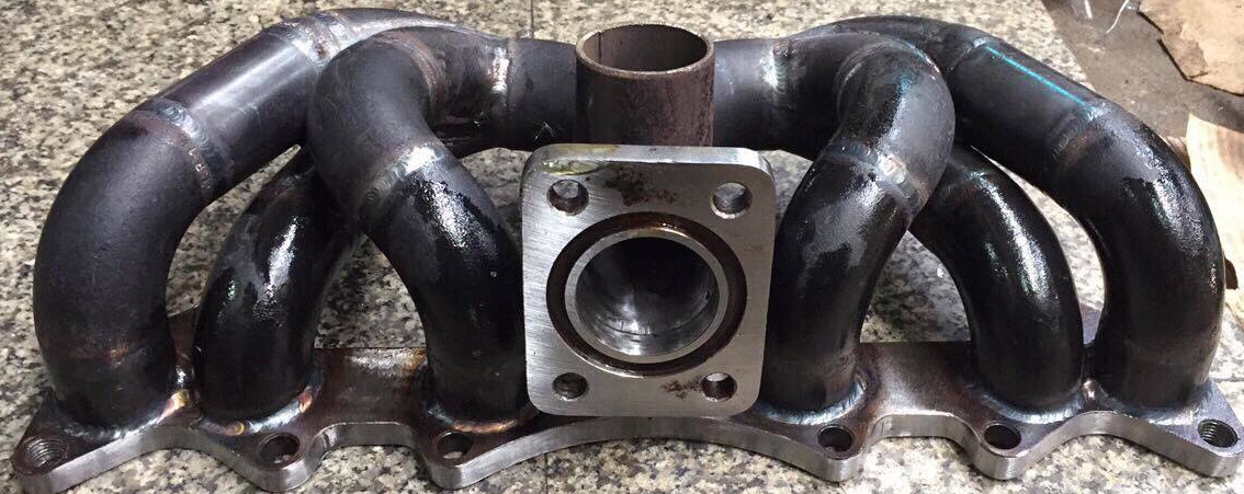 Toyota 1JZ-GTE VVTi Low Mount Steam Pipe Exhaust Manifold JZX100 JZX110 Chaser Mark 2