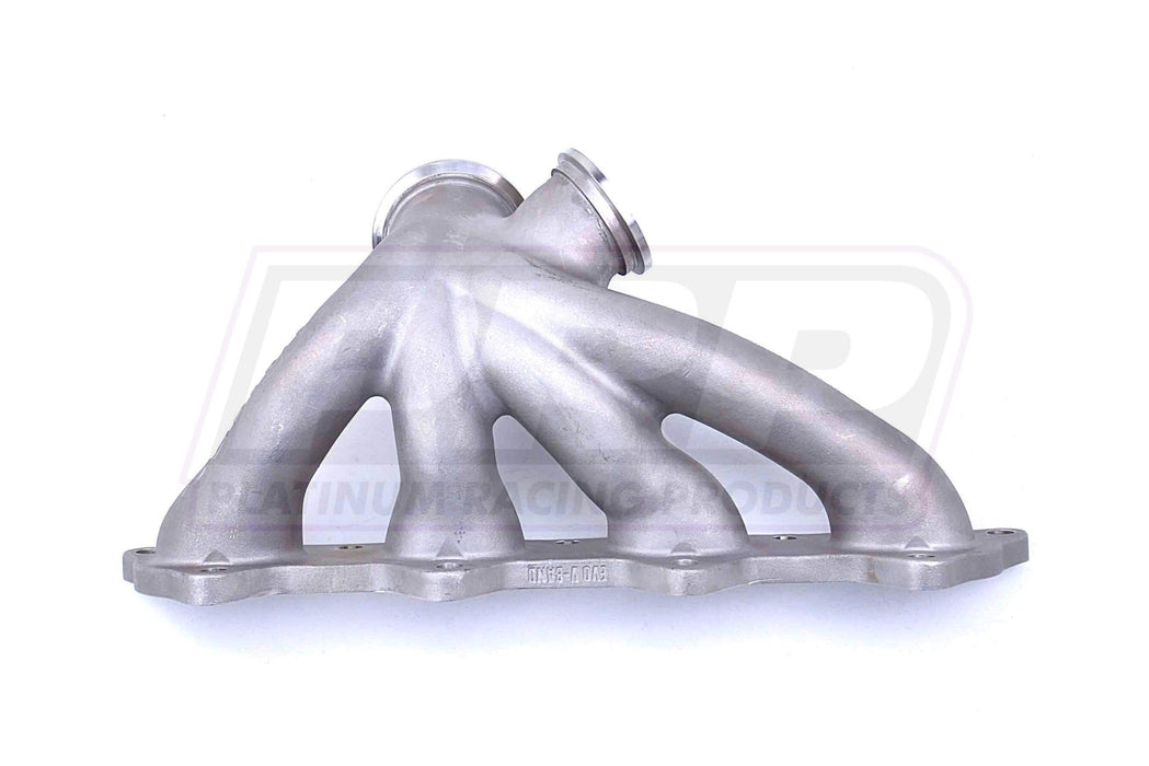 Low Mount V-band Turbo Manifold to suit Mitsubishi Evolution 4 to 9 - 4G63