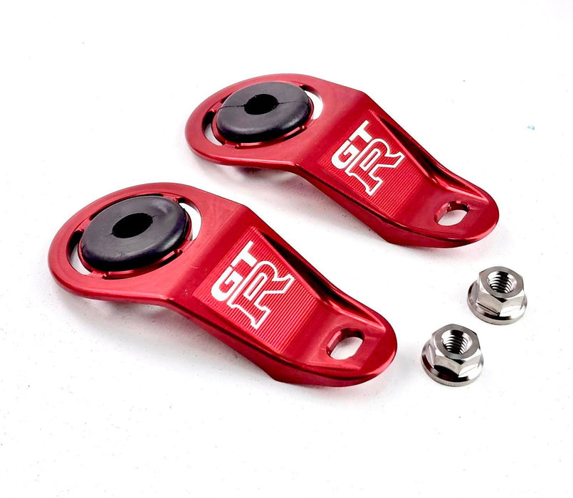 Billet Radiator Brackets inc Titanium Brackets to suit Nissan Silvia S15