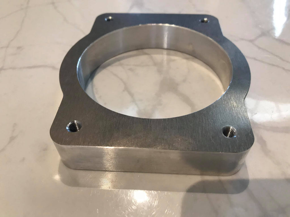 LS2 LS3 LS7 DBW 90mm FLANGE Billet 6061 Aluminium CNC DIY Weld-On Flange