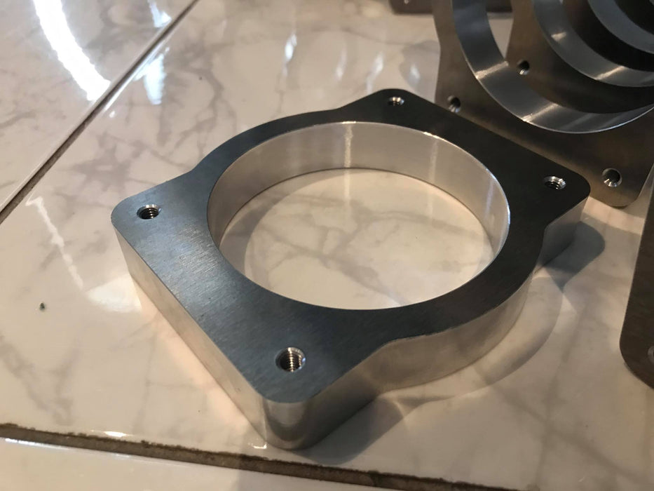 LS2 LS3 LS7 DBW 90mm FLANGE Billet 6061 Aluminium CNC DIY Weld-On Flange