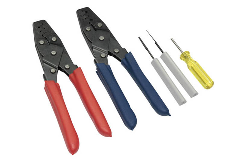 Dual Crimper Set Inc 3 pin removal tools HT-070300