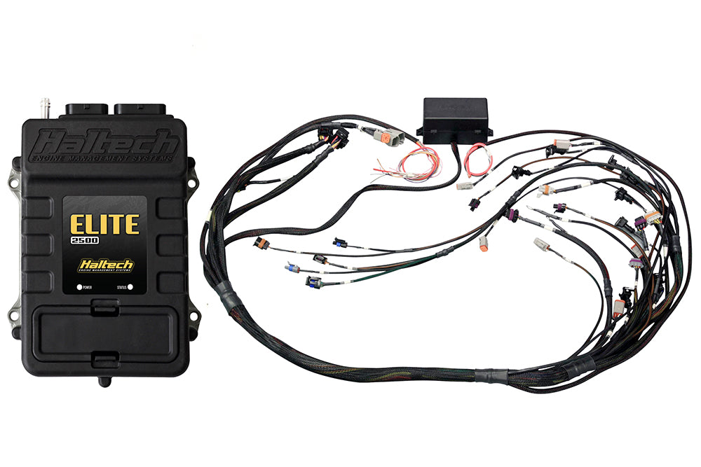 Elite 2500 + GM GEN III LS1 & LS6 non DBW Terminated Harness Kit HT-151360