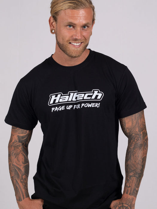 Haltech "Classic" T-Shirt Black HT-301640B5XL