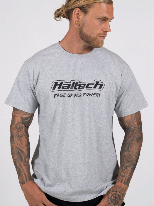 Haltech "Classic" T-Shirt Grey HT-301640G2XL