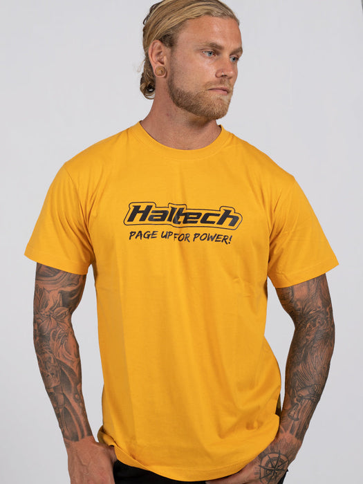 Haltech Classic T-Shirt Yellow HT-301640Y5XL