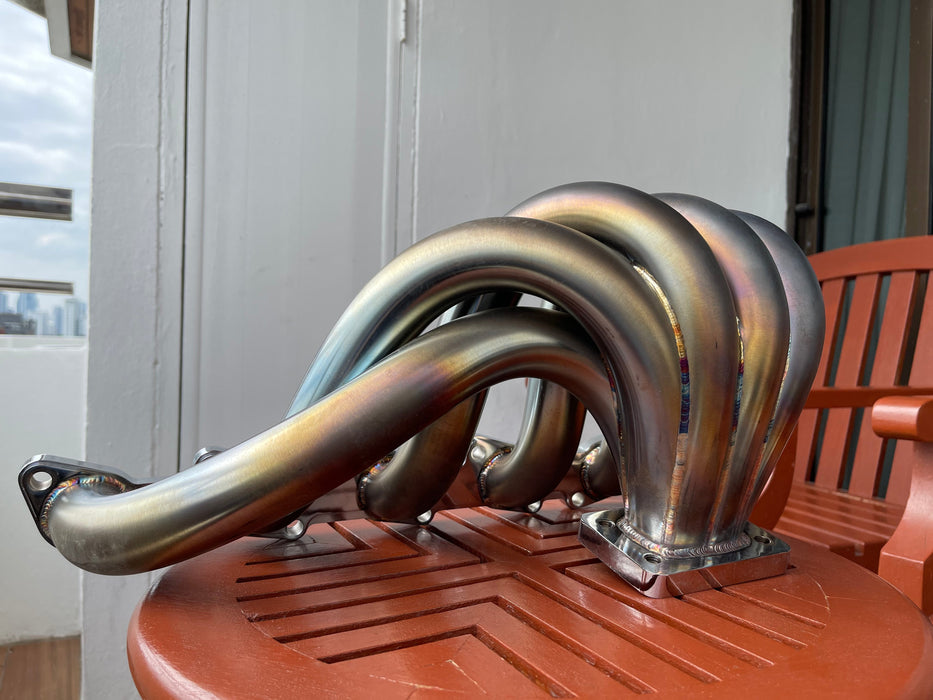 Nissan Skyline RB20 RB25 GTSR Insipred Low Mount Exhaust Manifold R31 R32 R33 R34