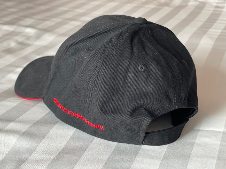 Speedtek Auto Racing Motorsport Black Cap