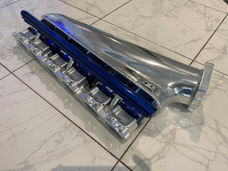 Toyota 2JZ-GTE Supra Aristo CNC Billet Intake Manifold Plenum 2JZ GTE