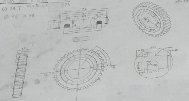 Tremec T56 & TR6060 & Magnum 6 Speed Straight Cut Dog Engagement Gearset 1,000+HP Capable ( Holden & Ford )